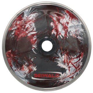 Sonderdesign Airbrush / Explosion grau-rot